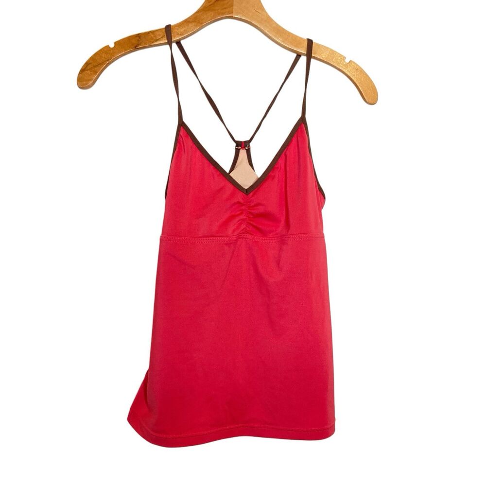 Title Nine Women's Pink Athletic Tank Top Shirt Size Small